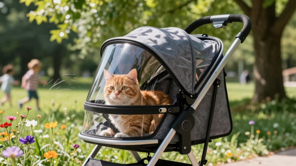 safe outdoor cat exploration