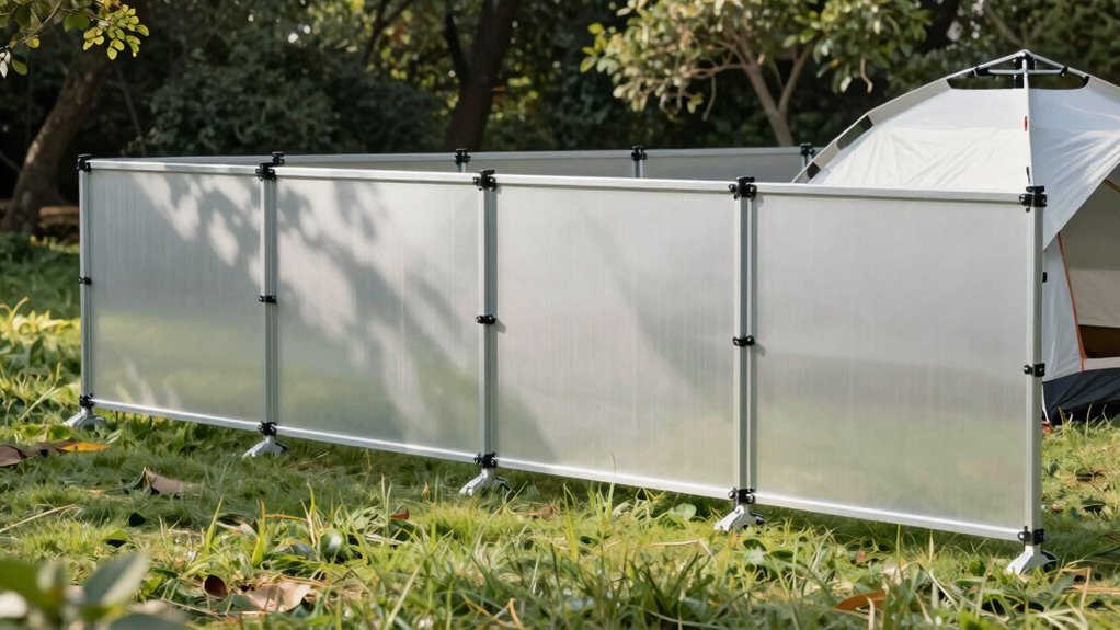 secure portable camping fence