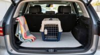 secure suv pet area