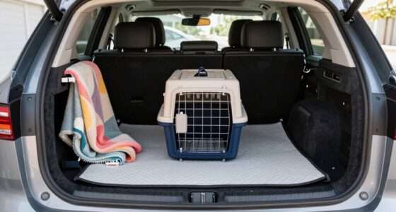 secure suv pet area