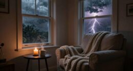 serene storm shelter space