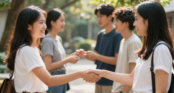 set boundaries with newcomers