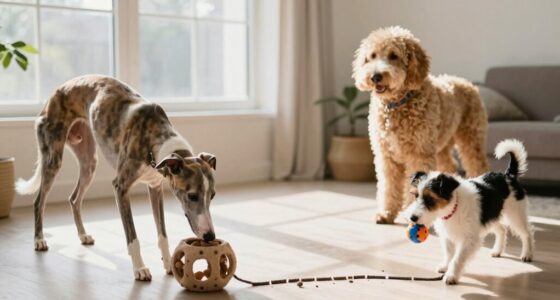 shared enrichment for multiple dogs