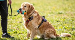 train dog to carry safely
