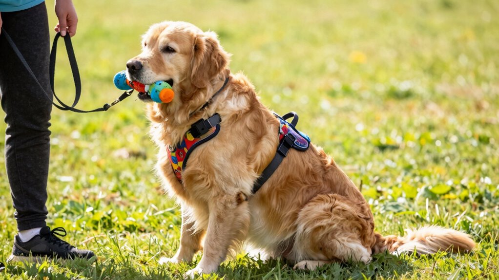 train dog to carry safely