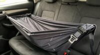 unsafe car hammock installation