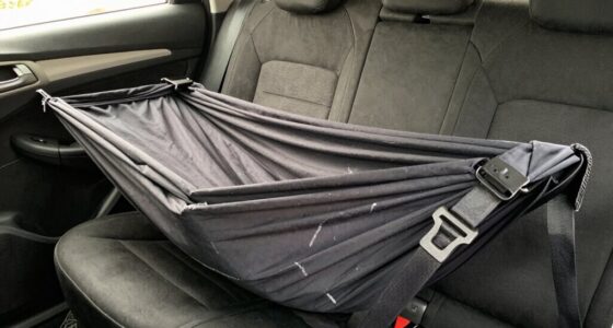 unsafe car hammock installation
