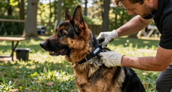 using gps collars outdoors