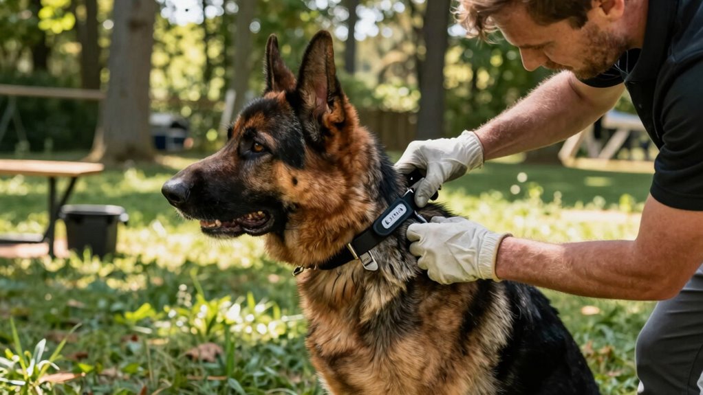 using gps collars outdoors