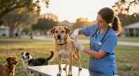 Orange County Animal Services Vaccinates, Microchips 500 Dogs At Barnett Park