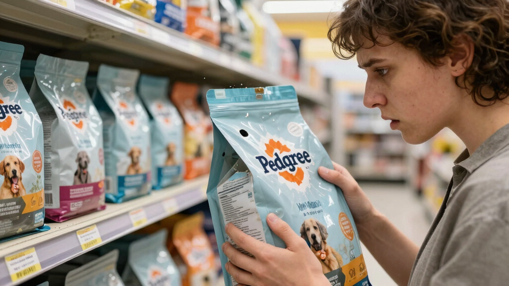 Pedigree High-Protein Dog Food Recalled Due to Potential Foreign Plastic Contamination
