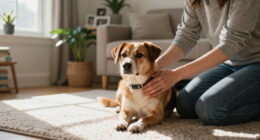 Rescued Dog Eve Helps Turn A House Into A Home
