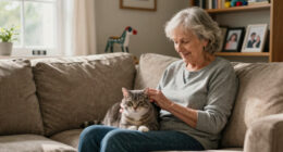 Senior Cat Darlene Wins Over Everyone She Meets