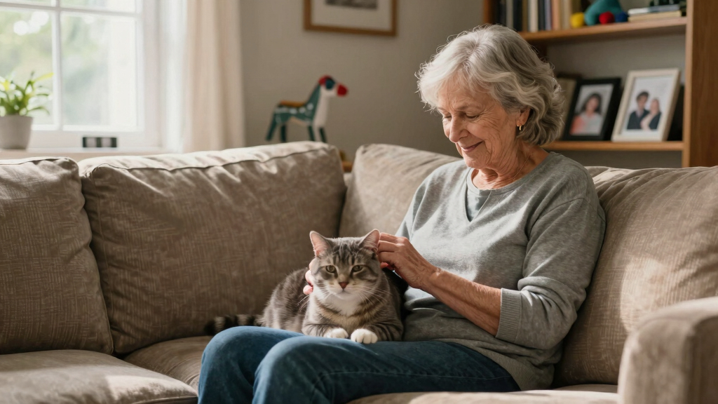 Senior Cat Darlene Wins Over Everyone She Meets