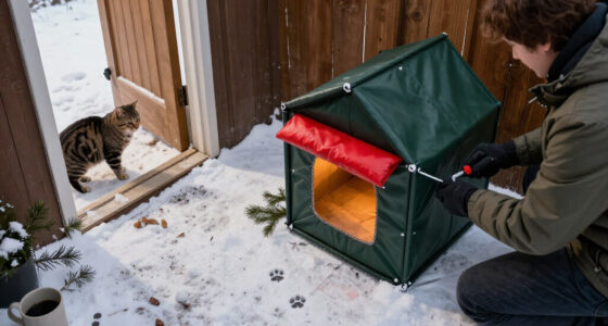 15 Best Heated Outdoor Cat Houses for Winter Warmth in 2026