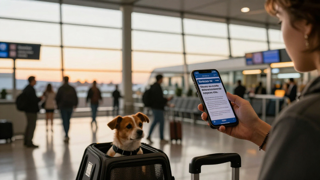 Aumento De Viajes Con Mascotas En Aeropuerto Santiago Y Ministerio De Agricultura
