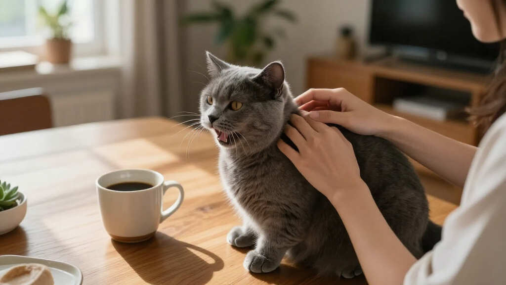 Cat Tyrant Says, "Mewww"