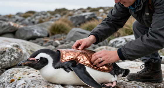 Copper Lined Vest To Help Penguins With Recovery