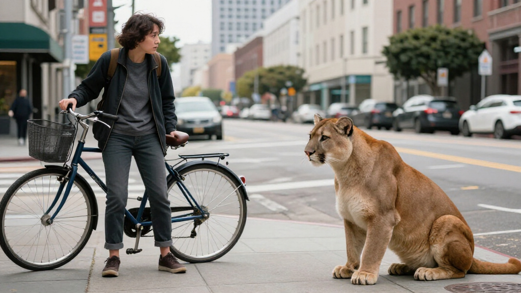 Mountain Lion Captured After Roaming San Francisco Streets - NBC News