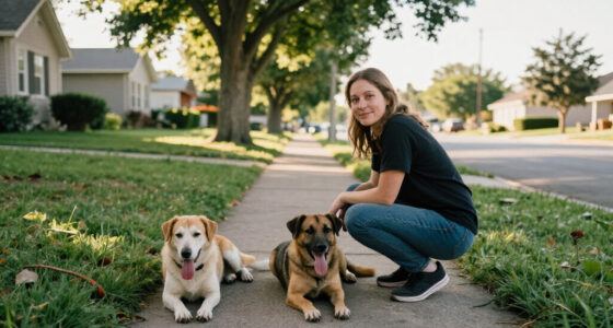 Pet Sitter Thinks Two Dogs Are Exhausted Until She Turns To Head Home