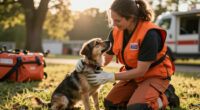 Rescued From Disaster, Bergen Finds His Home With First Responders