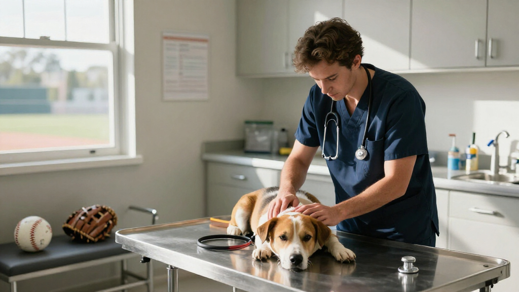 A Different Kind Of Call: From Baseball To Veterinary Medicine