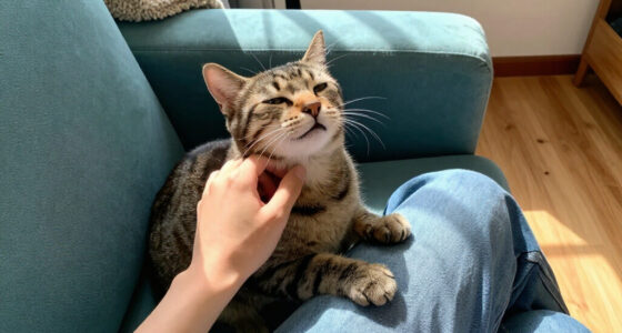 Miez Asks To Be Picked Up And Pet Very Politely By Starting To Purr While Staring At You Like This. Who Could Resist?